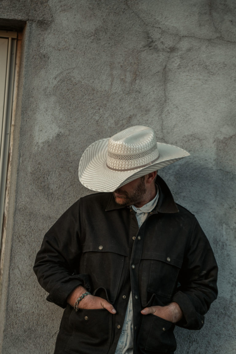 Chapeau De Cowboy Atwood Hat Co. - Bord 7 Cm - Occasion En Bon état - Fabriqué Aux USA