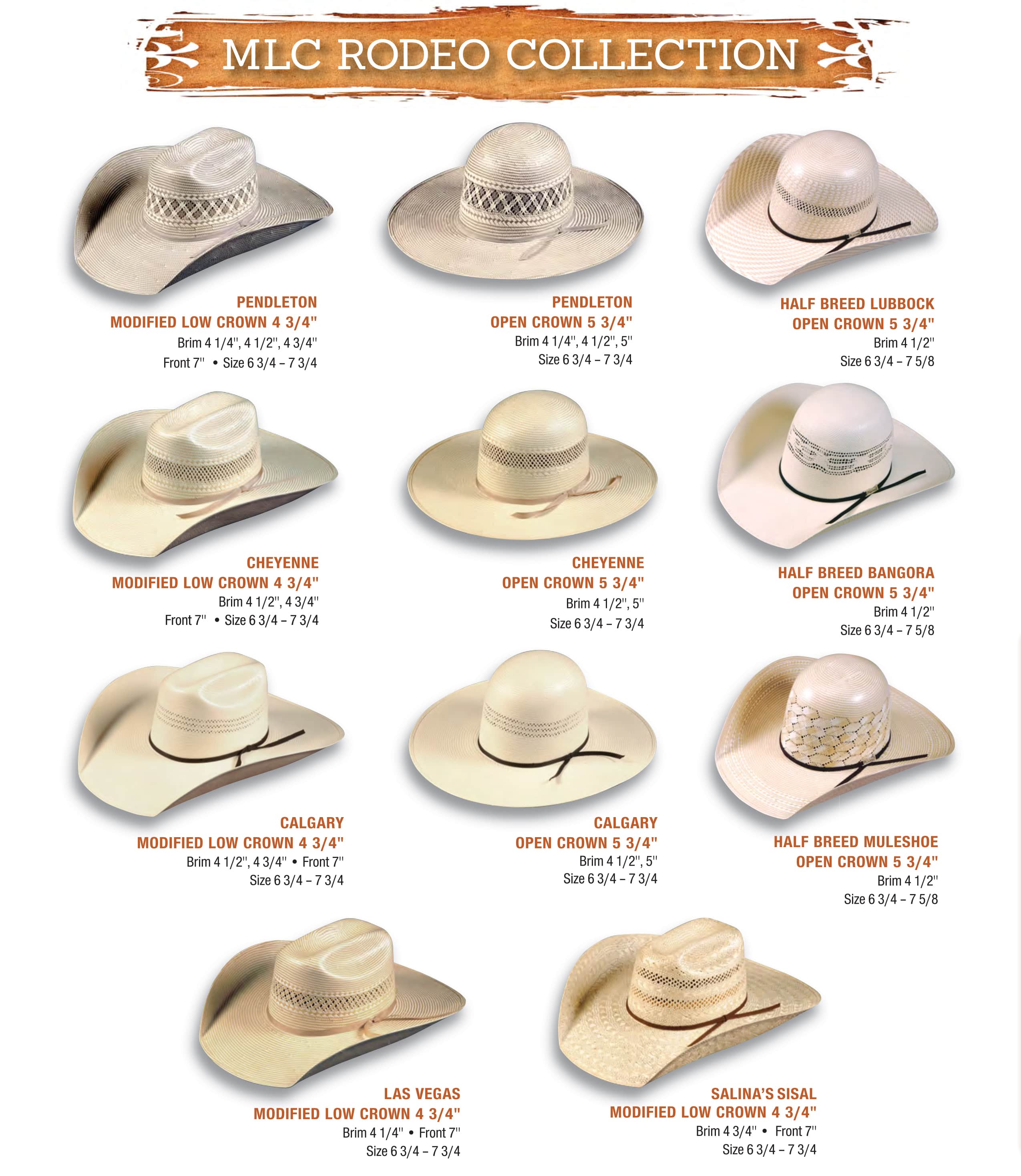 Rodeo Collection - Atwood Hat Company 